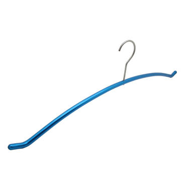 Heavy duty aluminum clothes hangers hot sale